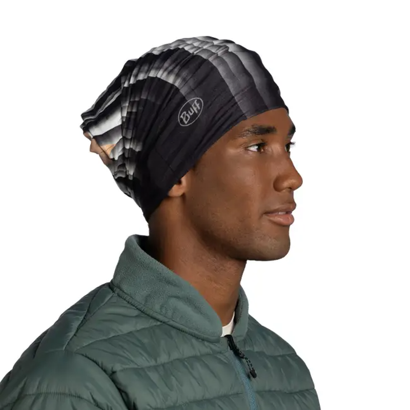 Buff Original Ecostretch Neck Tube in Gem Iron Grey-3