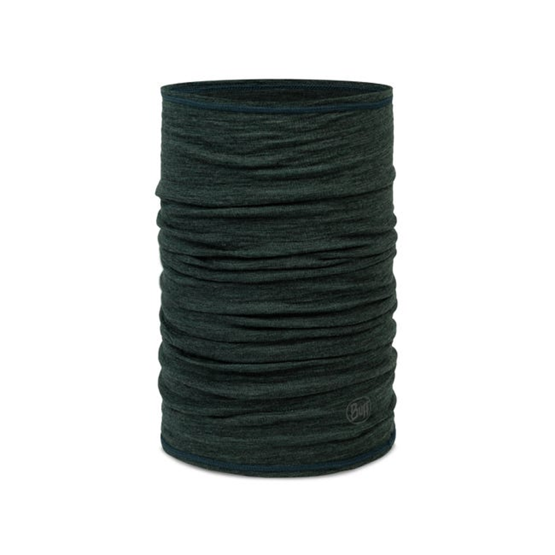 Buff Lightweight Merino Neck Tube in Multistripes Forest