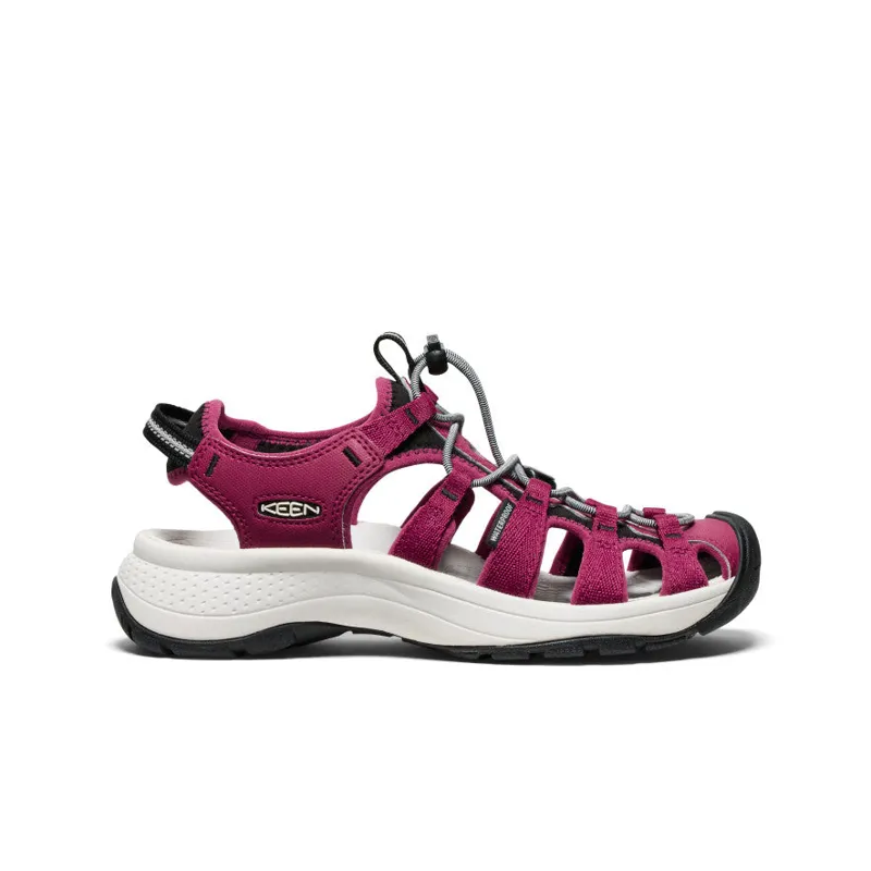Keen Astoria West Sandal Womens in Beaujolais/Star White