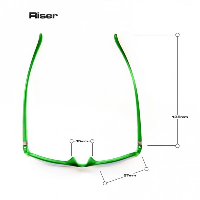 Bloc Riser Sunglasses in Green-1