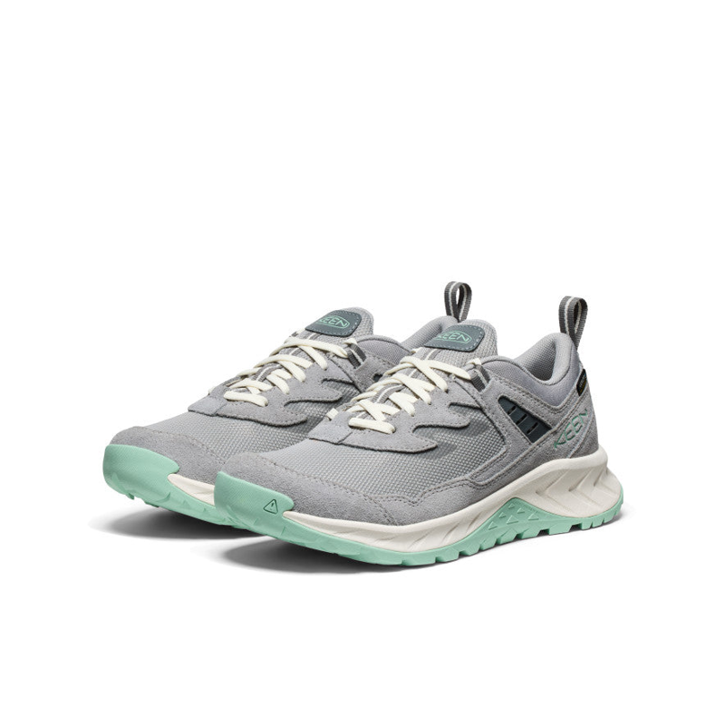 Keen Hightrail WP Shoe Womens in Alloy/Lichen-1