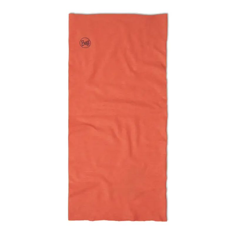 Buff Original Ecostretch Neck Tube in Solid Orange Red-1
