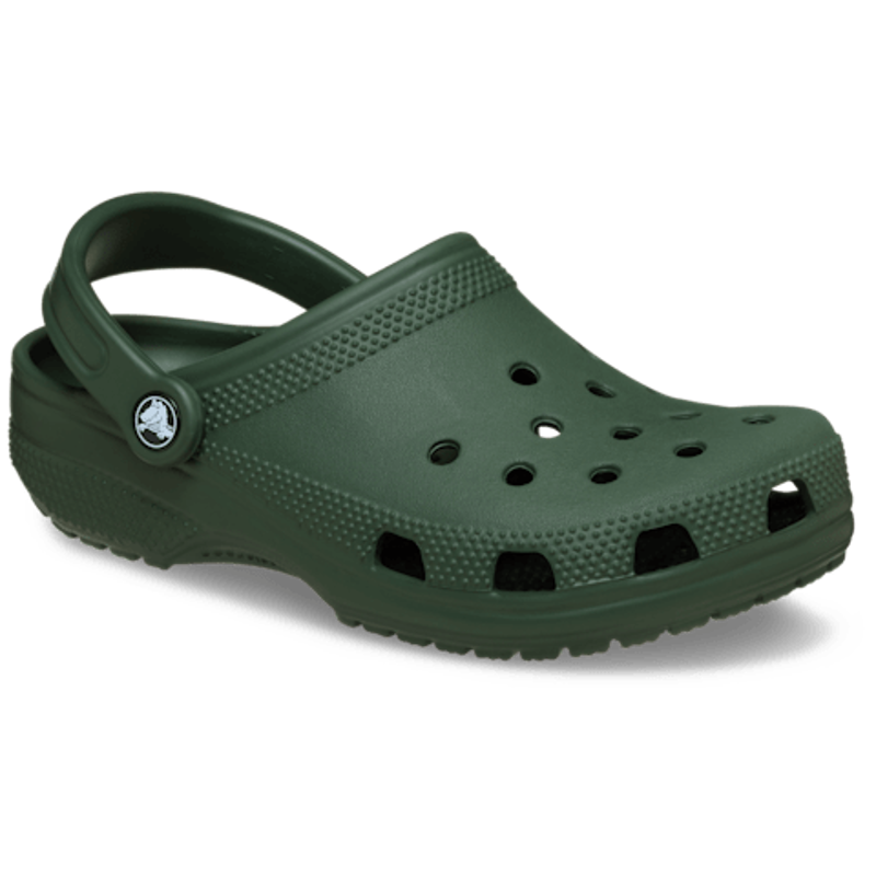 Crocs Classic Clog in Field Green-4