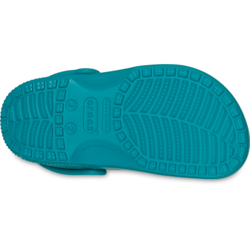 Crocs Classic Clog Kids in Turbo Teal-3