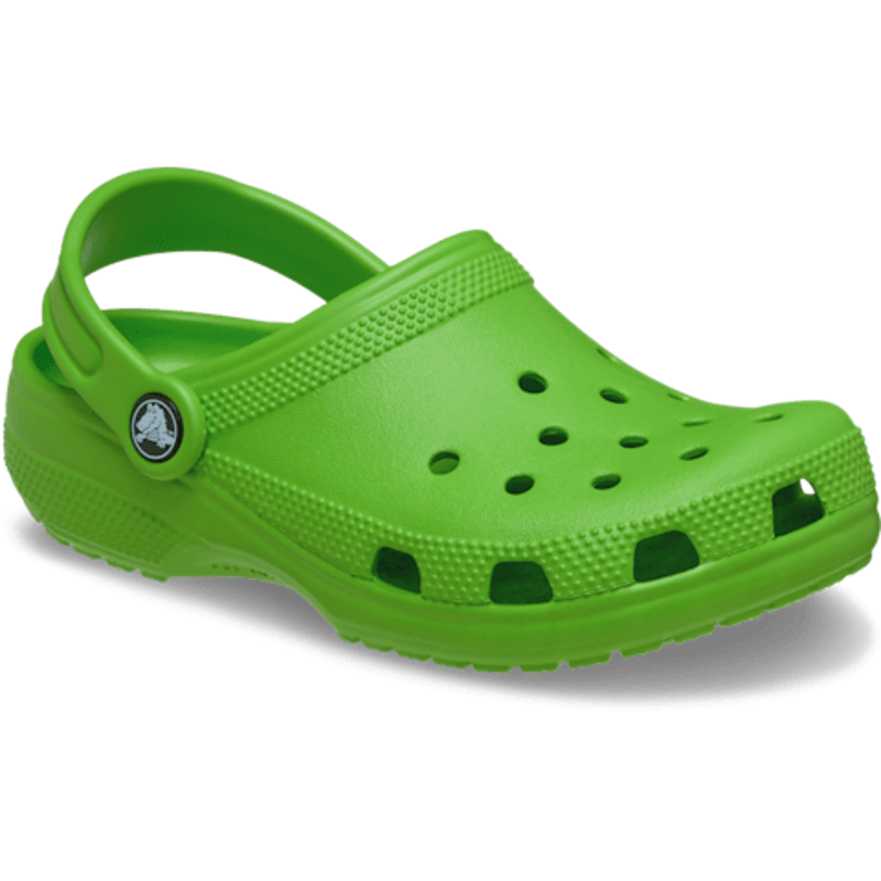 Crocs Classic Clog Kids in Crocs Green-5