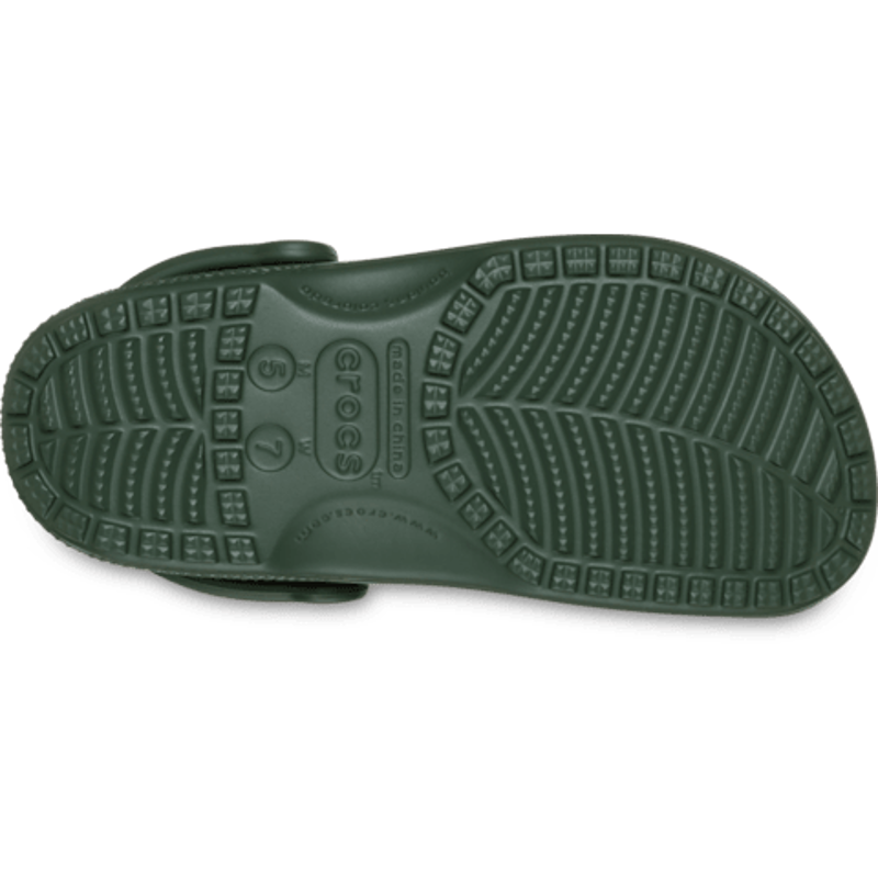 Crocs Classic Clog in Field Green-3