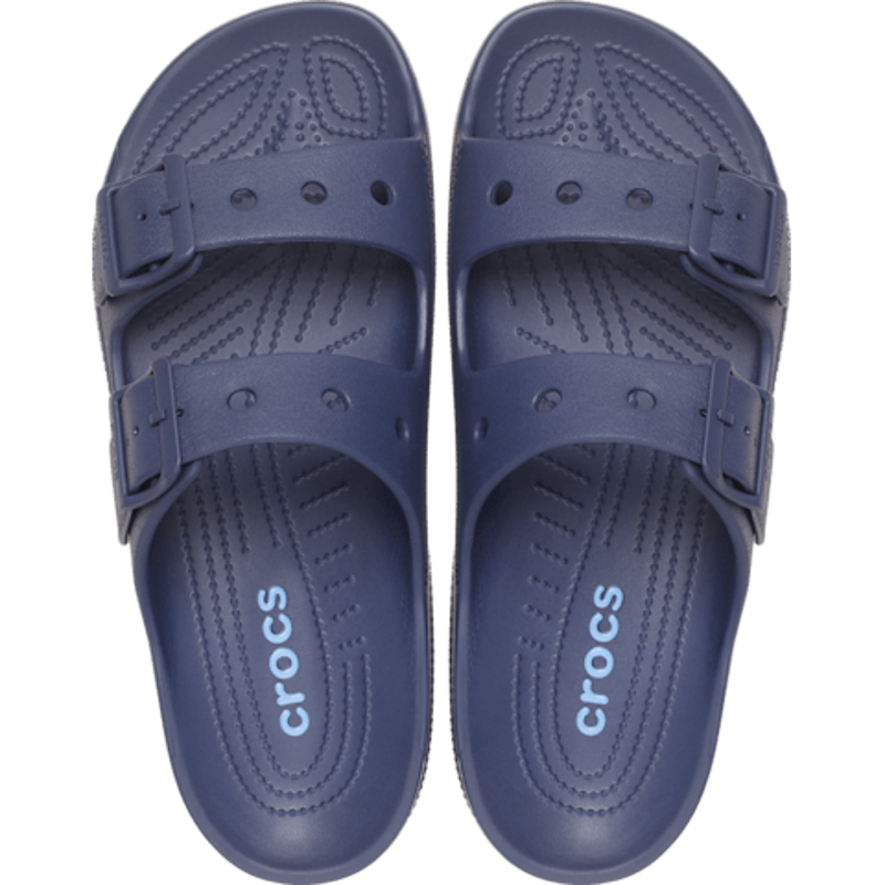 Crocs Saturday Sandals Mens in Navy-2