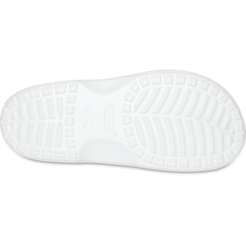 Crocs Saturday Slide Womens in White-2