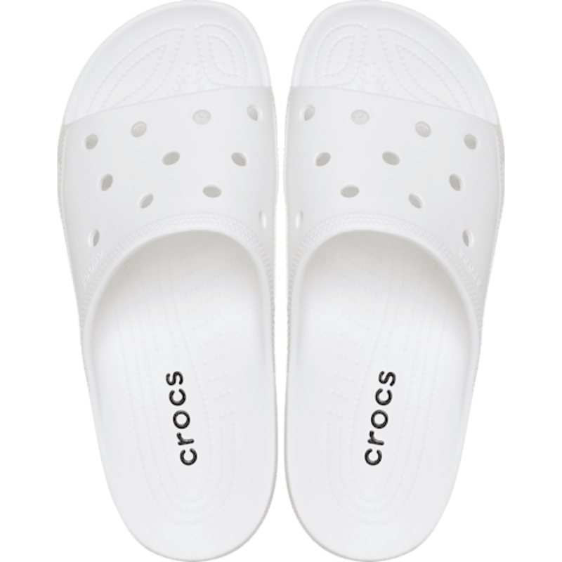 Crocs Saturday Slide Womens in White-1
