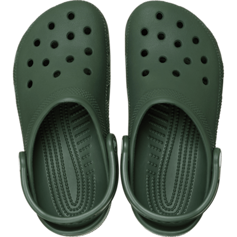 Crocs Classic Clog in Field Green-2