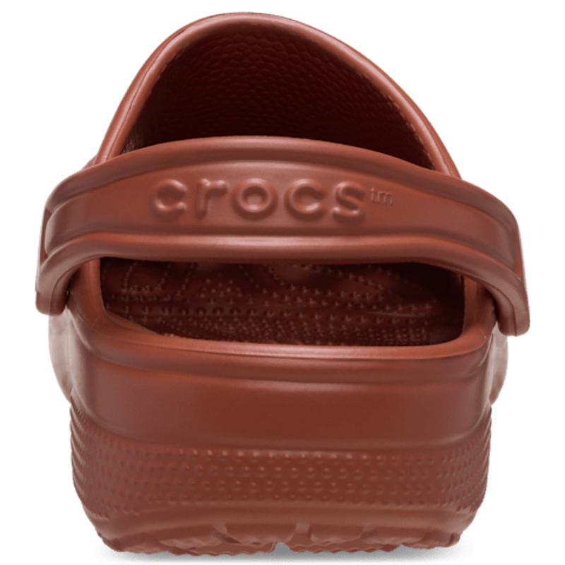 Crocs Classic Clog in Rust-5