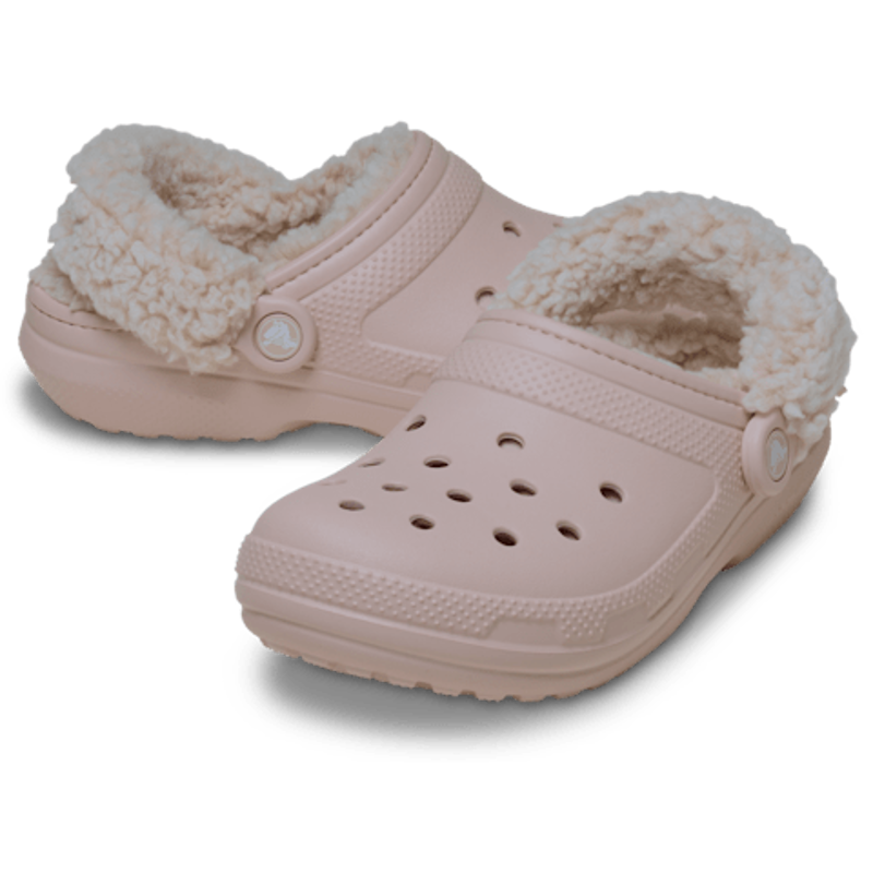 Crocs Classic Fleece Lined Clog in Quartz-1