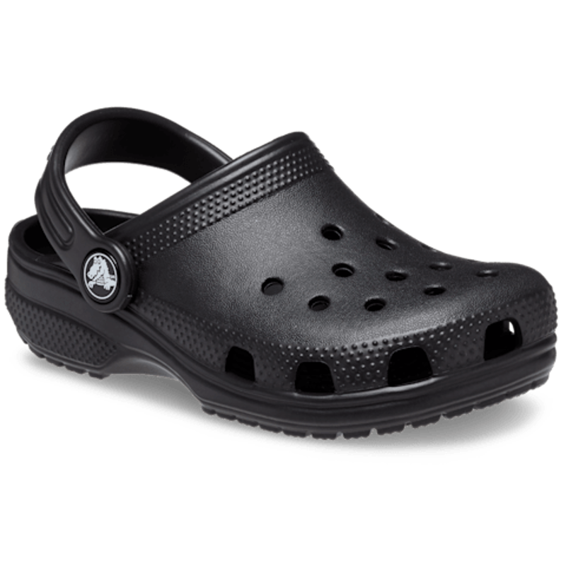 Crocs Classic Clog Kids in Black-5