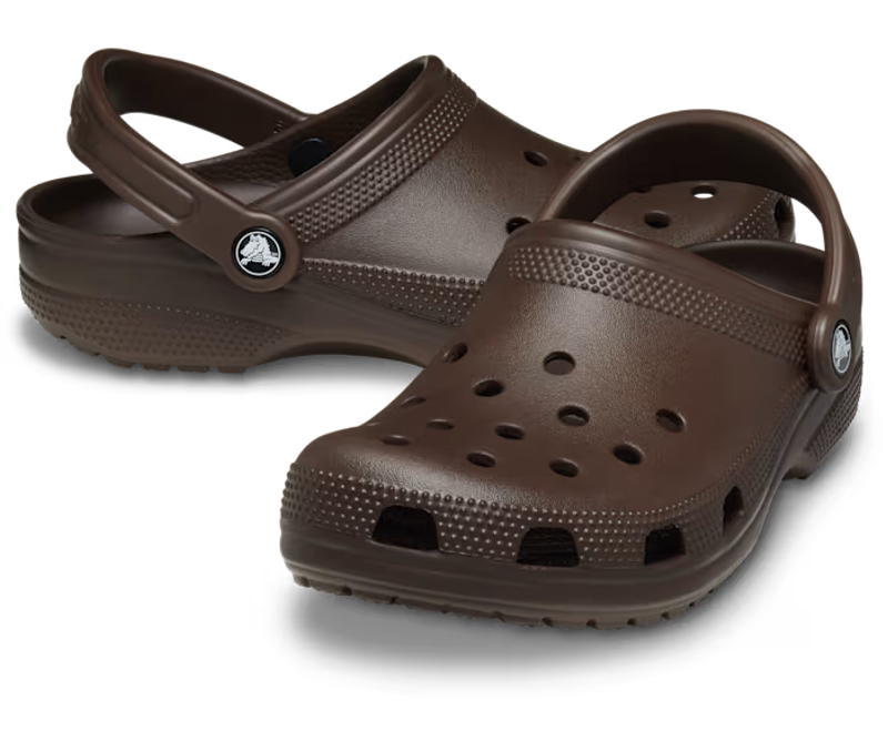 Crocs Classic Clog in Coffee-1