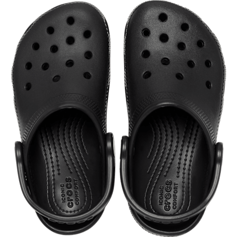 Crocs Classic Clog Kids in Black-2