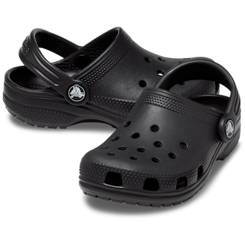 Crocs Classic Clog Kids in Black-1