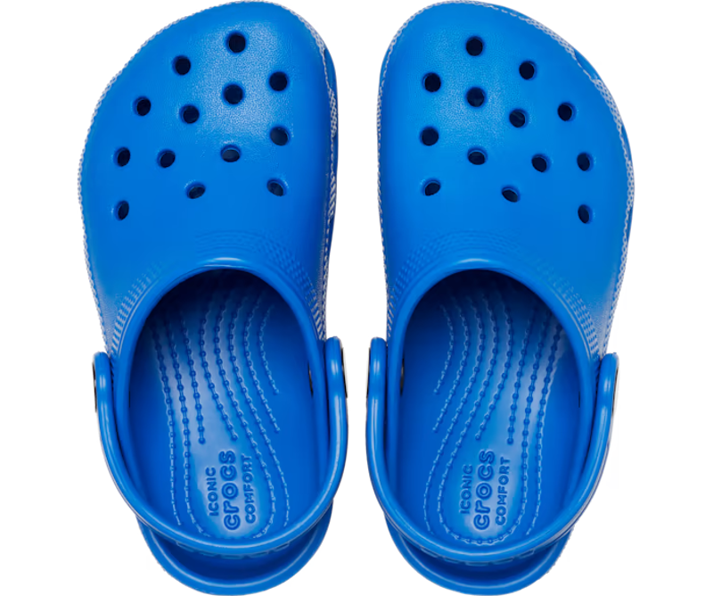 Crocs Classic Clog Toddlers in Blue Bolt-2