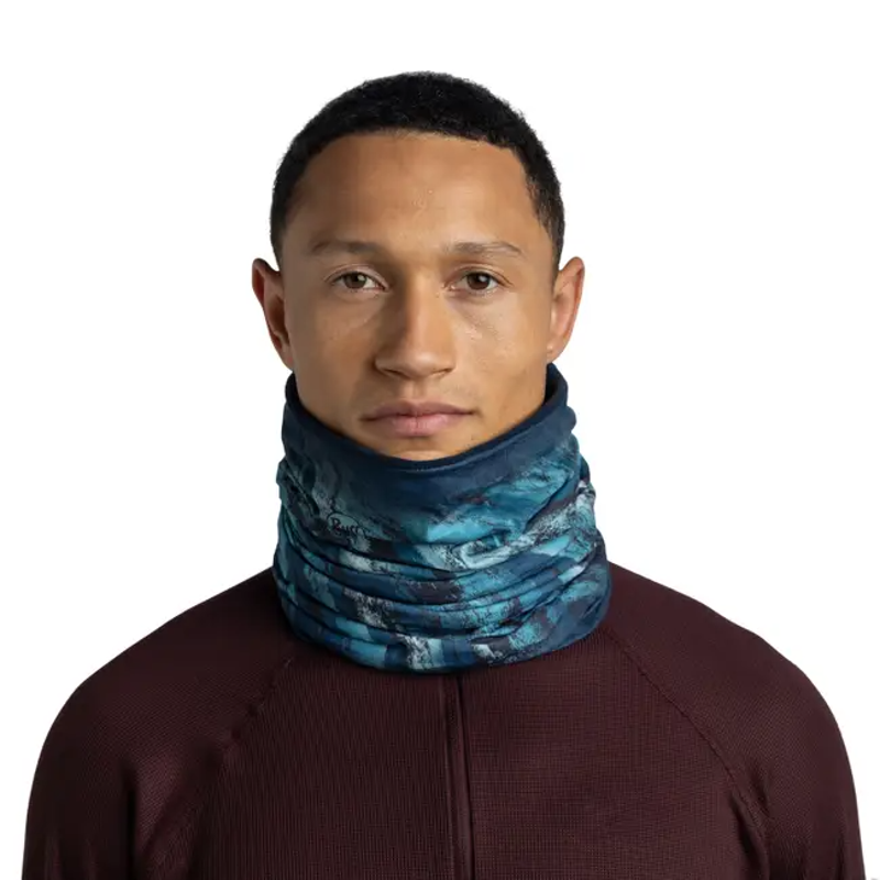 Buff Polar Reversible Neck Tube in Sacou Tormaline-2