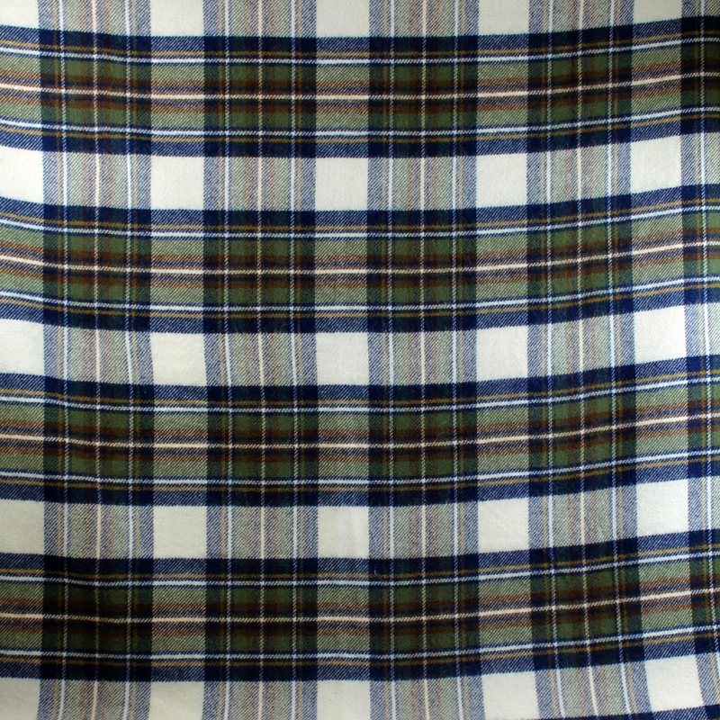 Tweedmilll Eventer Pincic Rug in Tartan Muted Blue Dress Stewart-4