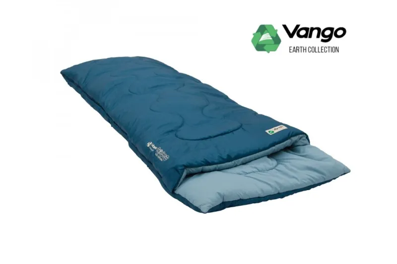 Vango Evolve Superwarm Single Sleeping Bag in Moroccan Blue