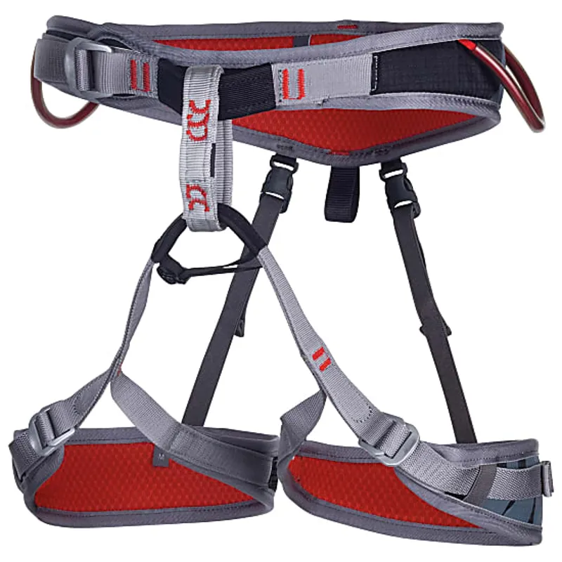 Camp Flint Harness in Black/Red 