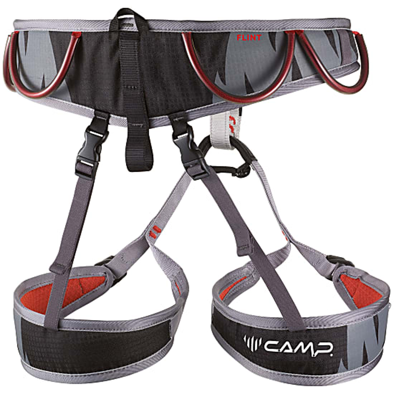 Camp Flint Harness in Black/Red -1