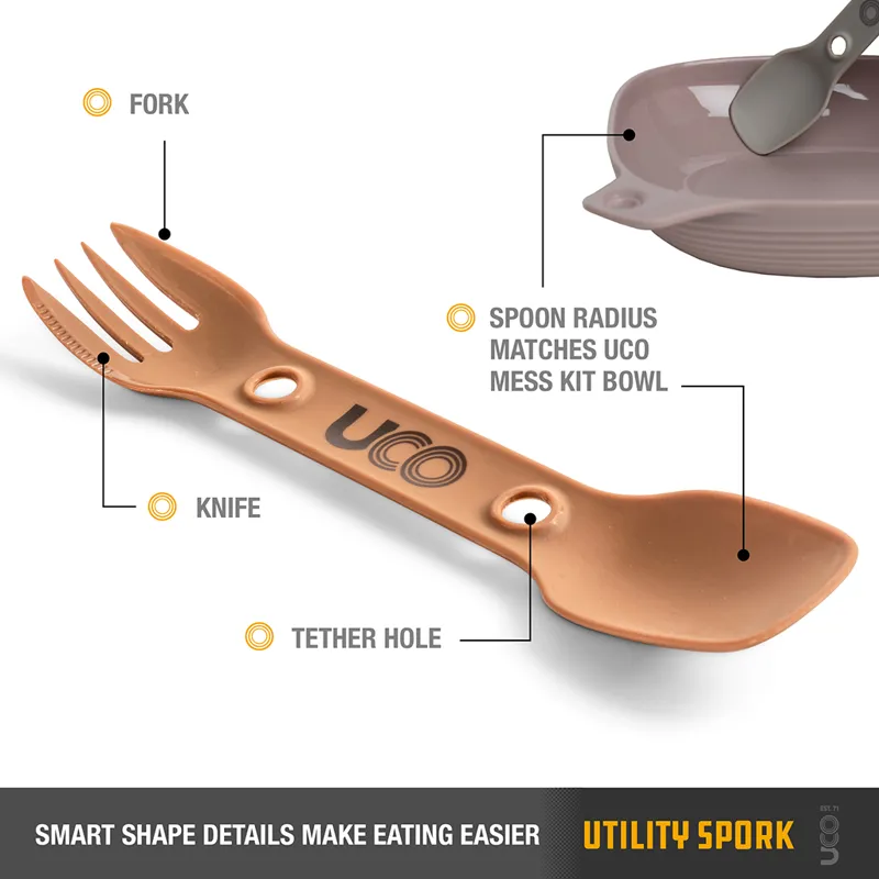 UCO Utility Spork in Toasted-1