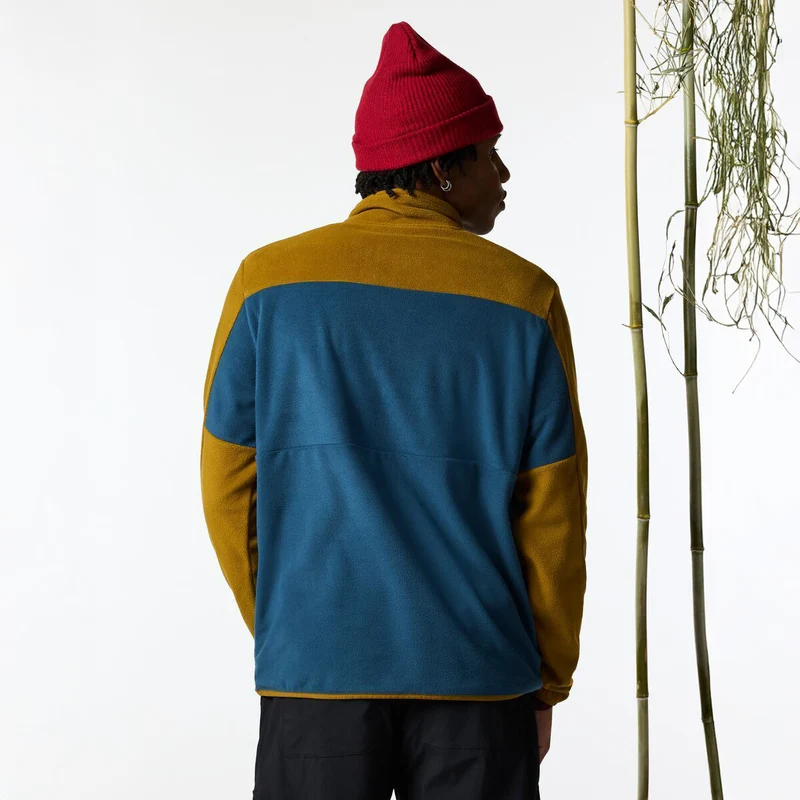 Cotopaxi Encima Fleece Pullover Mens in Log Cabin and Indigo-1