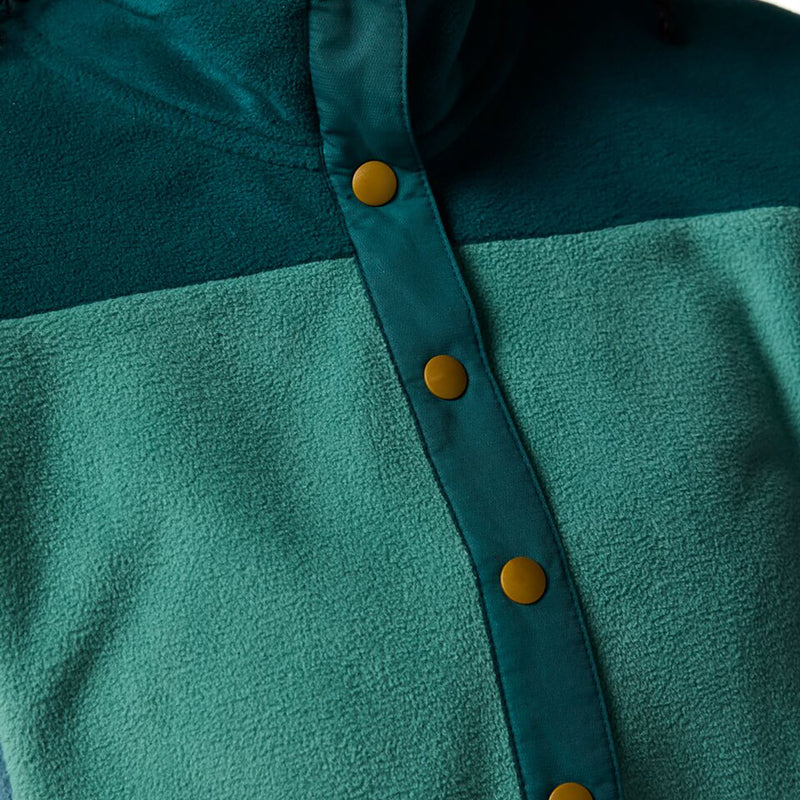 Cotopaxi Encima Fleece Pullover Womens in Deep Ocean and Firefly-5