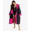 Adults dryrobe Advance Long Sleeve Black Camouflage Pink