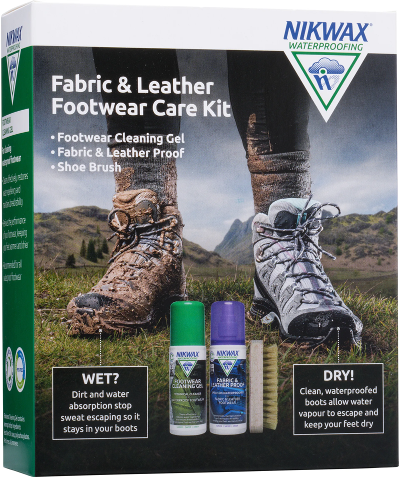 Nikwax Fabric and Leather Care Kit-2