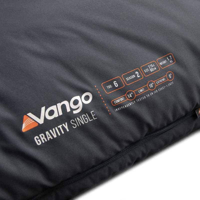 Vango Gravity Single Sleeping Bag in Deep Blue-2