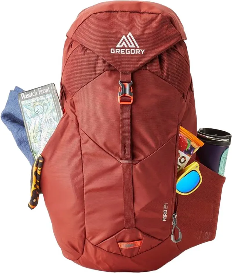 Gregory Arrio 24L Rucksack in Brick Red-1