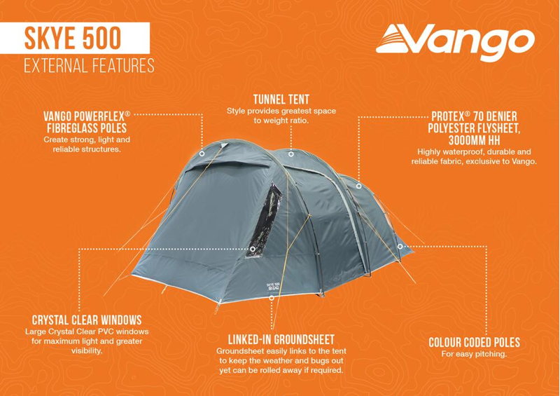 Vango Skye 500 Tent in Peridot Green-2