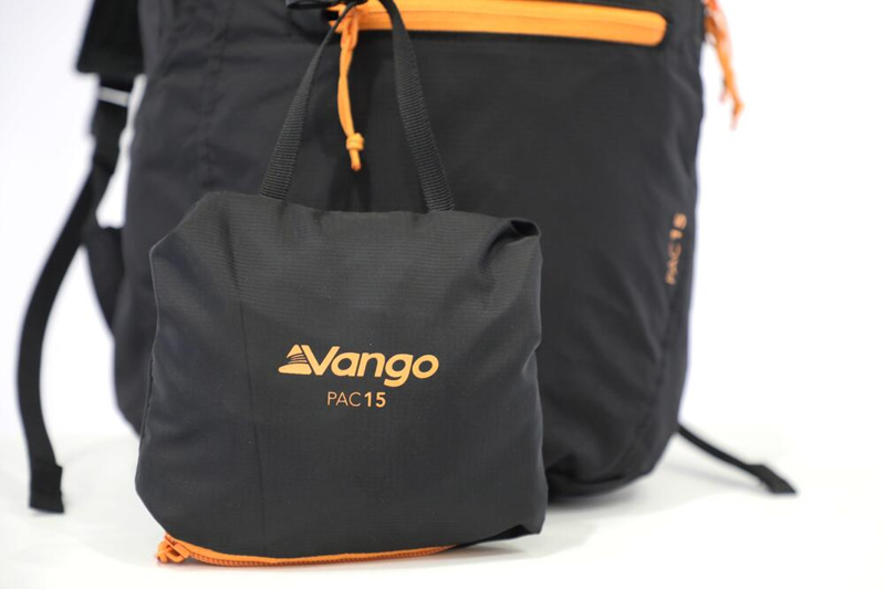 Vango PAC 15 Bag in Black-3