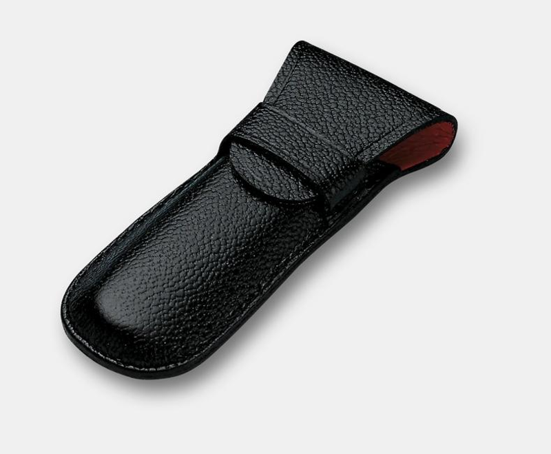 Victorinox Leather Pouch in Black-1