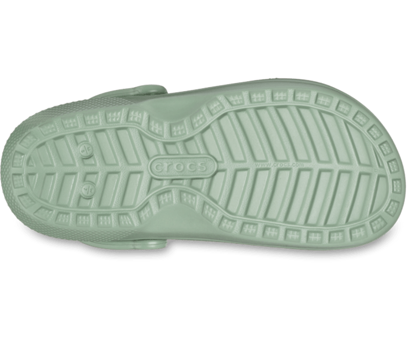 Crocs Classic Lined Clog in Moss/Multi-3