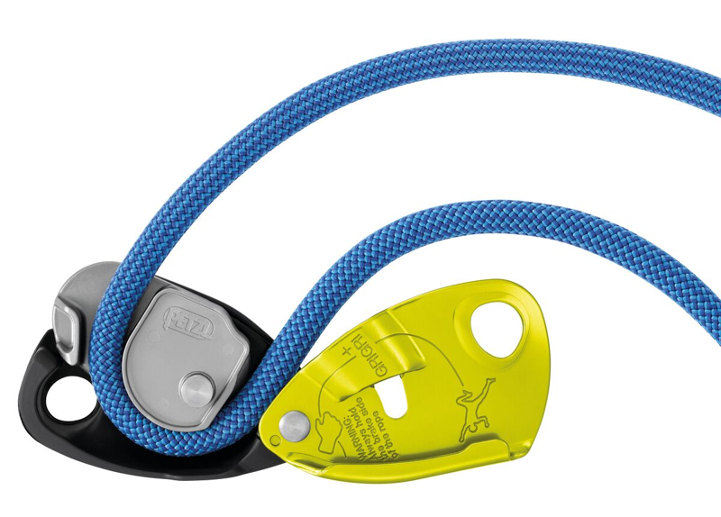 Petzl Grigri+ Belay Device in Blue-1