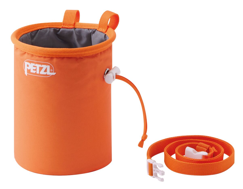 Petzl Bandi Chalk Bag in Orange