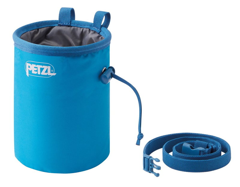 Petzl Bandi Chalk Bag in Bright Blue