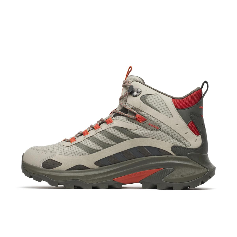 Merrell Moab Speed 2 Mid Mens in Diorite/Ember -5