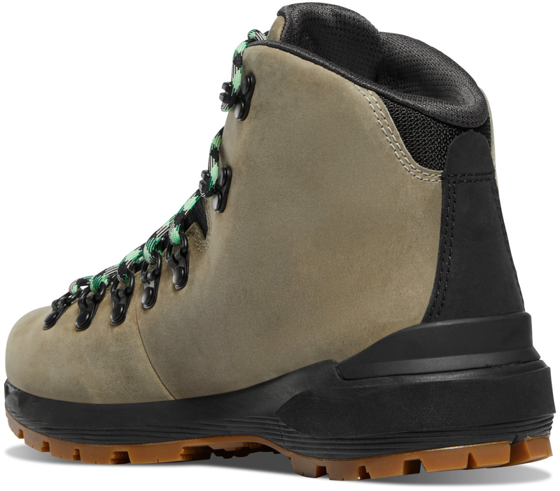 Danner Mountain 600 Evo GTX Boots Womens in Tin Gray/Island Green-3