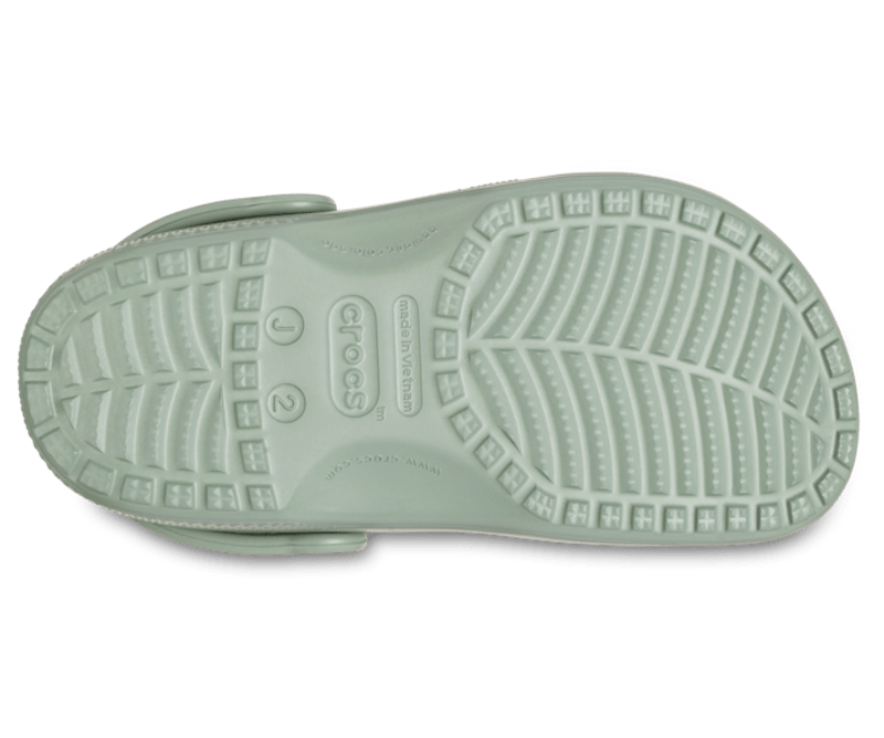 Crocs Classic Clogs Kids in Moss-3