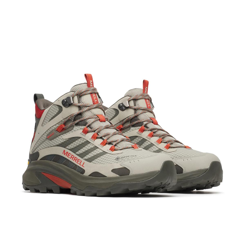 Merrell Moab Speed 2 Mid Mens in Diorite/Ember -1