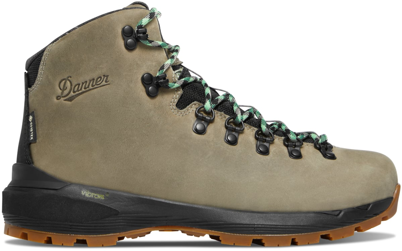 Danner Mountain 600 Evo GTX Boots Womens in Tin Gray/Island Green