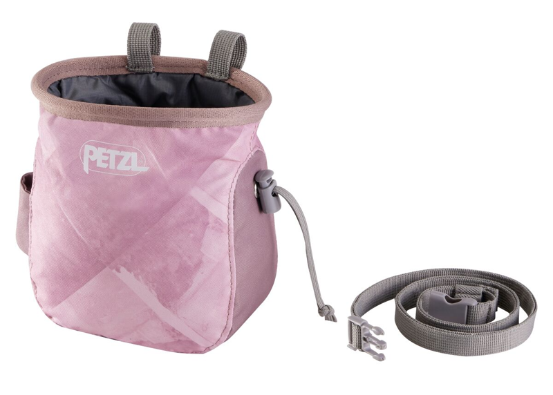 Petzl Saka Chalk Bag in Rose