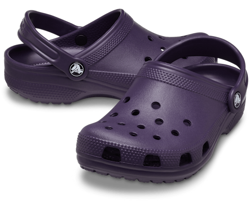 Crocs Classic Clogs Kids in Dark Iris-1