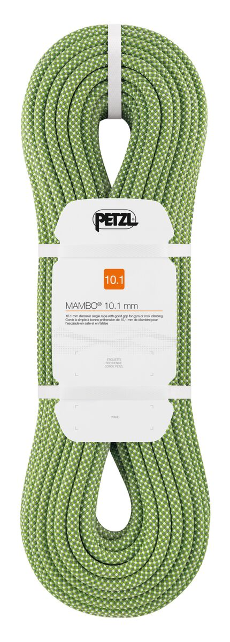Petzl Mambo 10.1mm Rope 50m in Green-1