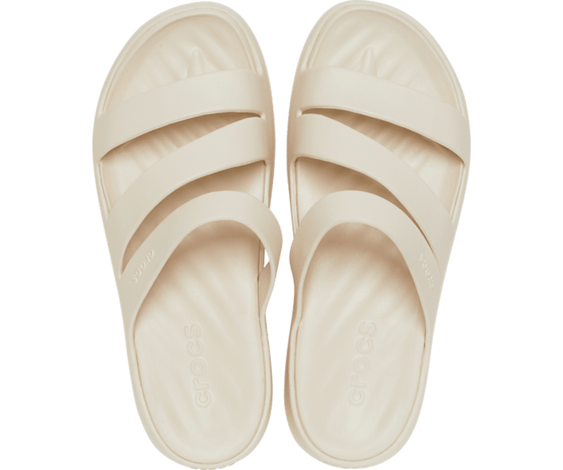 Crocs Getaway Strappy Sandal in Stucco-2