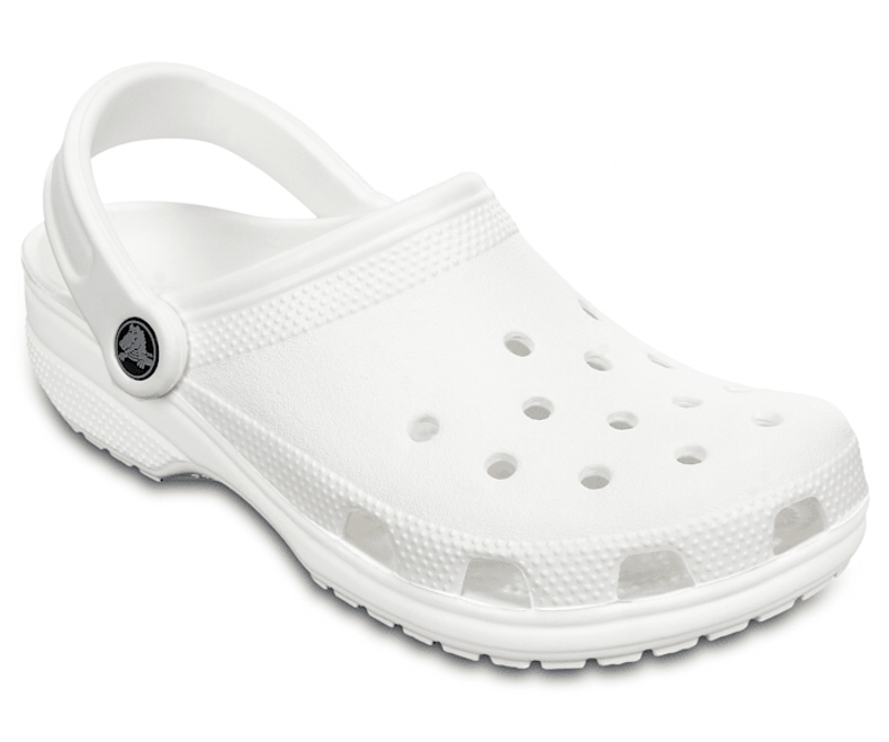 Crocs Classic Clog in White-5